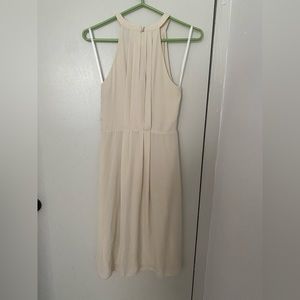 H&M Cream Midi Dress